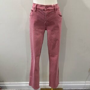 🌸 Tory Burch Pink Skinny Dusty Rose Jeans – Size 30